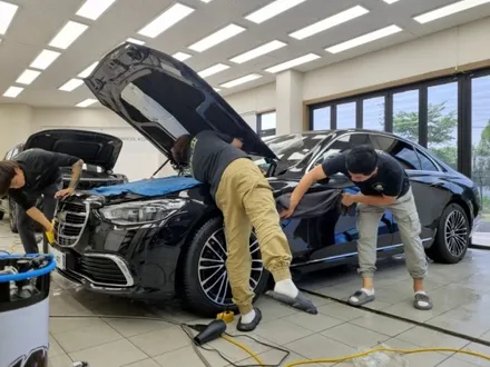 동탄 벤츠 s350d 본넷 ppf시공 / 안성, 평택, 오산