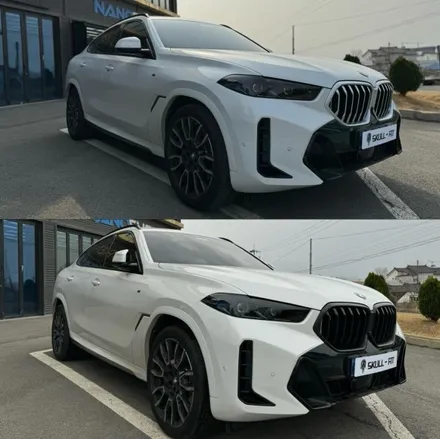 BMW X6 자동차 라이트필름 스모그 PPF시공으로 톤다운 / 안성, 평택, 오산