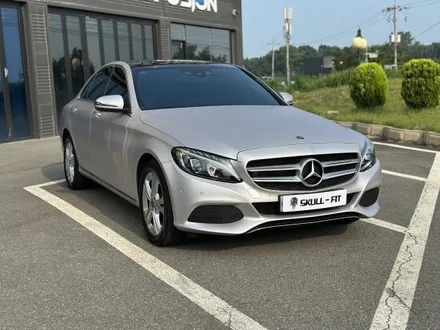오산 랩핑 벤츠 C클래스 무광 실버 컬러 전체 랩핑가격 ! / 경기 안성 원곡