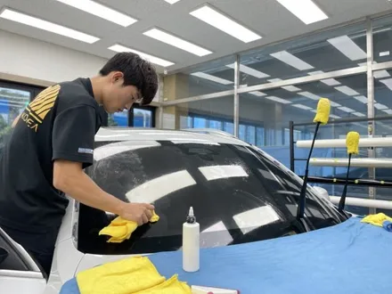 강남 시인성 좋은 윈드쉴드 필름 시공점  [BMW X7] / 경기 안성 원곡