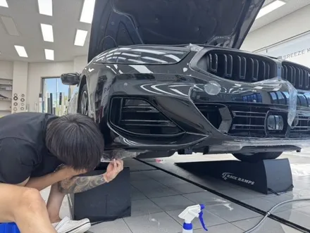 BMW M850i 앞범퍼 PPF & 헤드램프 PPF 시공 후기 │ 평택 PPF 전문점 브리즈코리아 / 경기 안성 원곡