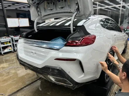 BMW M850i 차량 범퍼 ppf 시공 변색 걱정없는 필름이에요~ / 안성, 평택, 오산