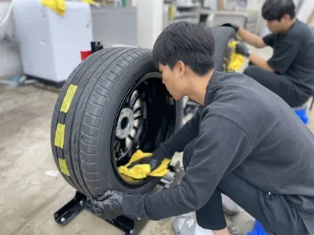 벤츠 S350 휠코팅 후 분진에서 해방~ / 경기 안성 원곡