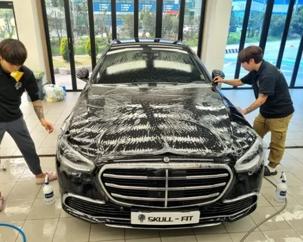 동탄 벤츠 s350d 본넷 ppf시공 / 안성, 평택, 오산