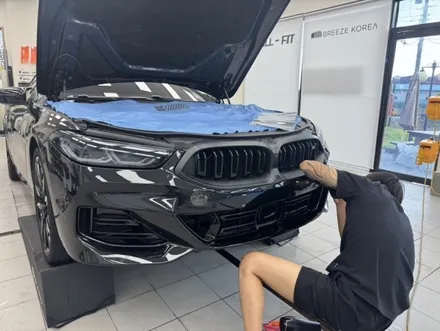 BMW M850i 앞범퍼 PPF & 헤드램프 PPF 시공 후기 │ 평택 PPF 전문점 브리즈코리아 / 경기 안성 원곡
