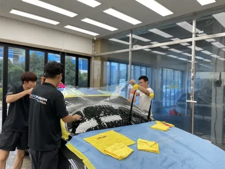 [공지] 열성형 필요없고 시인성 좋은  윈드쉴드 출시  [제네시스G70] 필름 시공 / 경기 안성 원곡