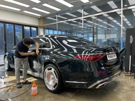수원 PPF 전문 벤츠 마이바흐 S580 리어휀다,도어 전체 시공 / 경기 안성 원곡