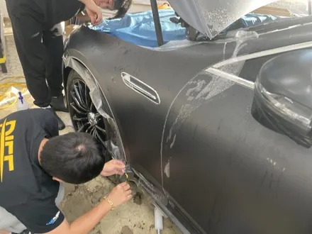 아산 천안PPF 무광 차량엔 무광PPF 필름으로 보호 [벤츠 AMG GT 43] / 경기 안성 원곡