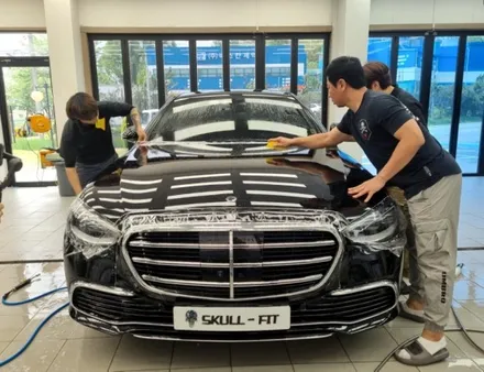 동탄 벤츠 s350d 본넷 ppf시공 / 안성, 평택, 오산
