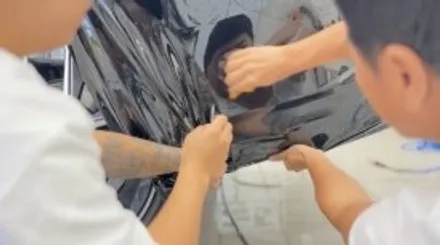 평택 랩핑 보험 처리, bmw i5 시공했습니다 / 경기 안성 원곡