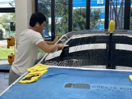 오산 BMW 523d 오너가 감탄한 스컬핏 윈드쉴드 / 경기 안성 원곡