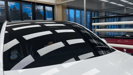 대전 테슬라 모델y 윈드쉴드 시공,전면유리깨짐 미리 보호해요. / 안성, 평택, 오산