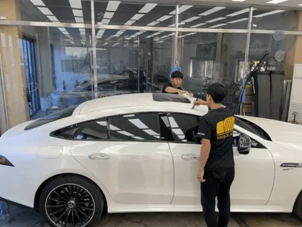 오산 고광택 루프스킨, 벤츠 GT43AMG 시공 과정 공개 / 경기 안성 원곡
