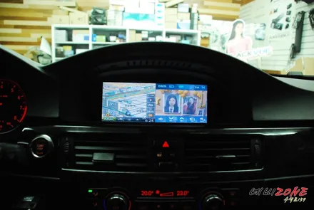 네비죤 - [BMW] 328i 네비 매립