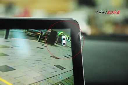 벤츠 GLK 12.3인치 모니터 교체 네비 매립