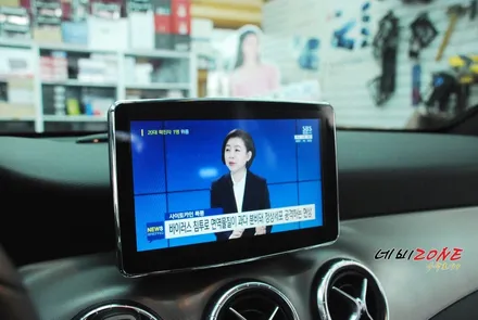네비죤 - [ 벤츠 ] CLA 220 네비 매립