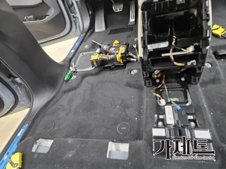 광주 BMW X7 자동차 카매트 모빌하임 모노륨 바닥 발매트시공 설치장착 튜닝