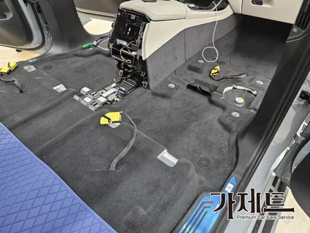 광주 BMW X7 자동차 카매트 모빌하임 모노륨 바닥 발매트시공 설치장착 튜닝