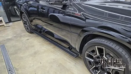 BMW XM 전동 사이드스텝 전용발판 설치장착 튜닝 시공 전문점