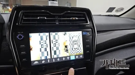 광주 티볼리 후방카메라 안나옴, 어라운드뷰로 교체시공했습니다