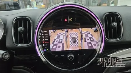 광주 미니 컨트리맨 3D 플러스뷰 360도 서라운드뷰 설치장착 튜닝 시공