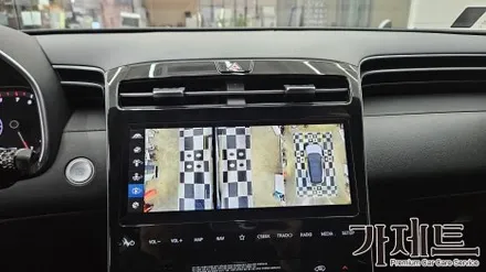 광주 투싼 3D 플러스뷰 어라운드뷰 360도 서라운드뷰 설치장착 튜닝 시공