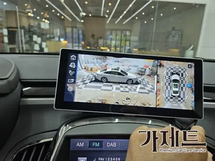 광주 알페온 카존 3D 어라운드뷰 + 와이드 모니터 설치장착 튜닝 시공