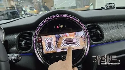 광주 미니쿠퍼 일렉트릭 전기차 3D 플러스뷰 어라운드뷰 360도 서라운드뷰 설치장착 튜닝 시공