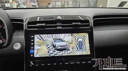 광주 투싼 3D 플러스뷰 어라운드뷰 360도 서라운드뷰 설치장착 튜닝 시공