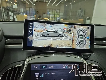 광주 알페온 카존 3D 어라운드뷰 + 와이드 모니터 설치장착 튜닝 시공