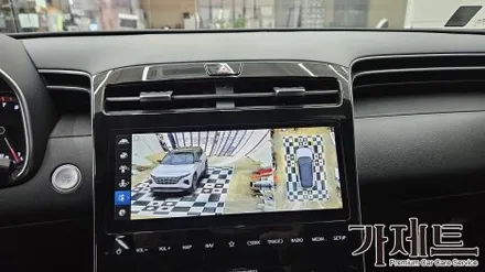 광주 투싼 3D 플러스뷰 어라운드뷰 360도 서라운드뷰 설치장착 튜닝 시공