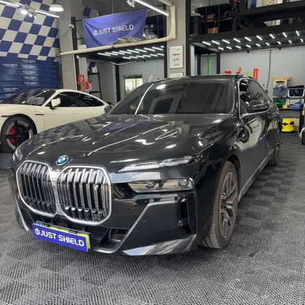 BMW 7시리즈 듀오톤 실버 고광택 랩핑 / 부천 원미구 상동