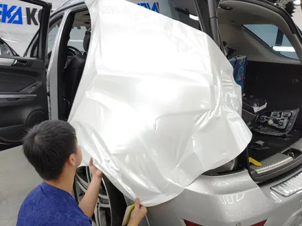 대구랩핑 / 벤츠ML63amg / 화이트펄 전체랩핑 / 네카코리아 / 부천 원미구 상동
