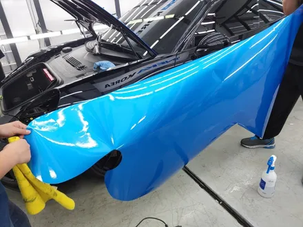 포르쉐 911 카레라 4 GTS 991 / 브라이트블루 전체랩핑 / 네카코리아 / 부천 원미구 상동