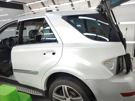 대구랩핑 / 벤츠ML63amg / 화이트펄 전체랩핑 / 네카코리아 / 부천 원미구 상동