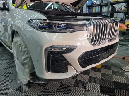 BMW X7 미네랄화이트 , 언제나 신차처럼 , 프론트PPF + 유리막코팅 / 부천 원미구 상동