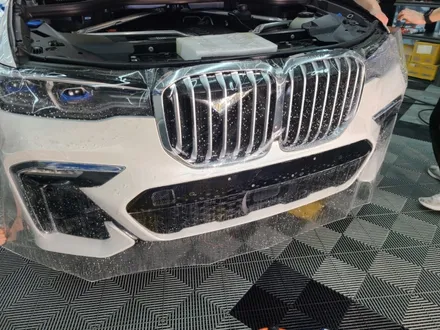 BMW X7 미네랄화이트 , 언제나 신차처럼 , 프론트PPF + 유리막코팅 / 부천 원미구 상동