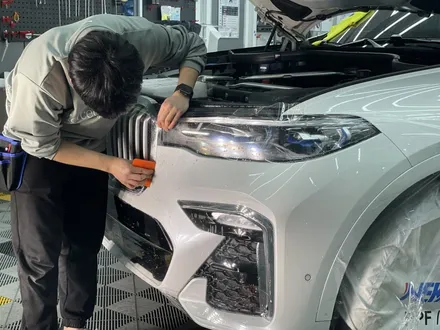 BMW X7 미네랄화이트 , 언제나 신차처럼 , 프론트PPF + 유리막코팅 / 부천 원미구 상동
