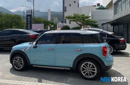 대구랩핑 미니 컨트리맨 완벽한 변신 전체랩핑 시브리즈 블루 / 부천 원미구 상동
