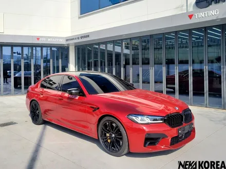 대구PPF BMW M5 컴페티션 이몰라레드, 고속 주행에도 끄떡없는 차량 도장 보호하기! / 부천 원미구 상동