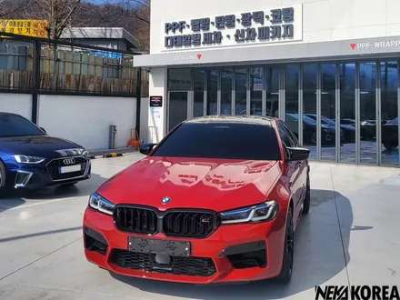 대구PPF BMW M5 컴페티션 이몰라레드, 고속 주행에도 끄떡없는 차량 도장 보호하기! / 부천 원미구 상동