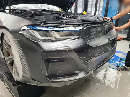 BMW M550i 소피스토 그레이 무광PPF로 변신 / 부천 원미구 상동