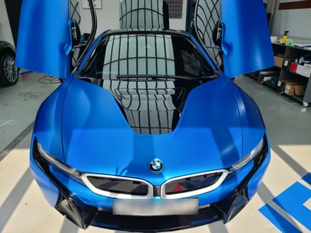 BMW i8 / 3m퍼펙트블루 전체랩핑 / 대구랩핑 / 부천 원미구 상동