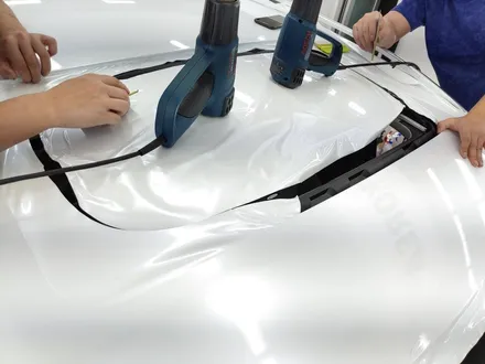 대구랩핑 / 벤츠ML63amg / 화이트펄 전체랩핑 / 네카코리아 / 부천 원미구 상동