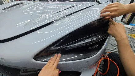 맥라렌 720s 스파이더 ,국내 1대 시러스 그레이 보호필름 풀패키지 / 부천 원미구 상동