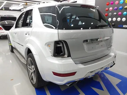 대구랩핑 / 벤츠ML63amg / 화이트펄 전체랩핑 / 네카코리아 / 부천 원미구 상동