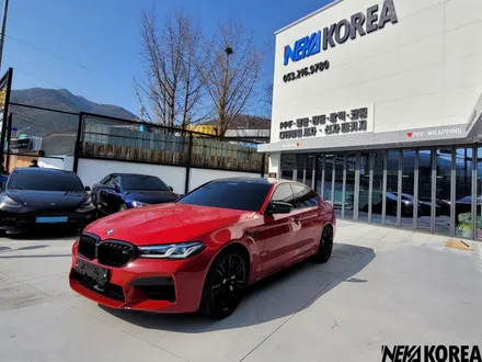 대구PPF BMW M5 컴페티션 이몰라레드, 고속 주행에도 끄떡없는 차량 도장 보호하기! / 부천 원미구 상동