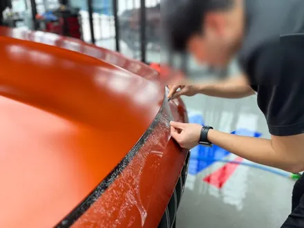 벤츠 AMG GT43 쿠퍼 오렌지 마그노 무광PPF로 보호해드렸습니다 / 부천 원미구 상동