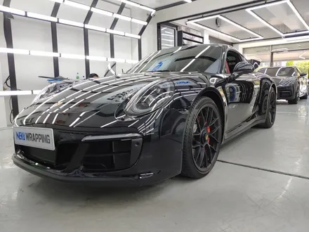 포르쉐 911 카레라 4 GTS 991 / 브라이트블루 전체랩핑 / 네카코리아 / 부천 원미구 상동