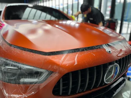 벤츠 AMG GT43 쿠퍼 오렌지 마그노 무광PPF로 보호해드렸습니다 / 부천 원미구 상동
